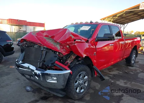 2014 Ram 2500 Big Horn z USA, uszkodzony, nr VIN 3C6UR5JL2EG244093